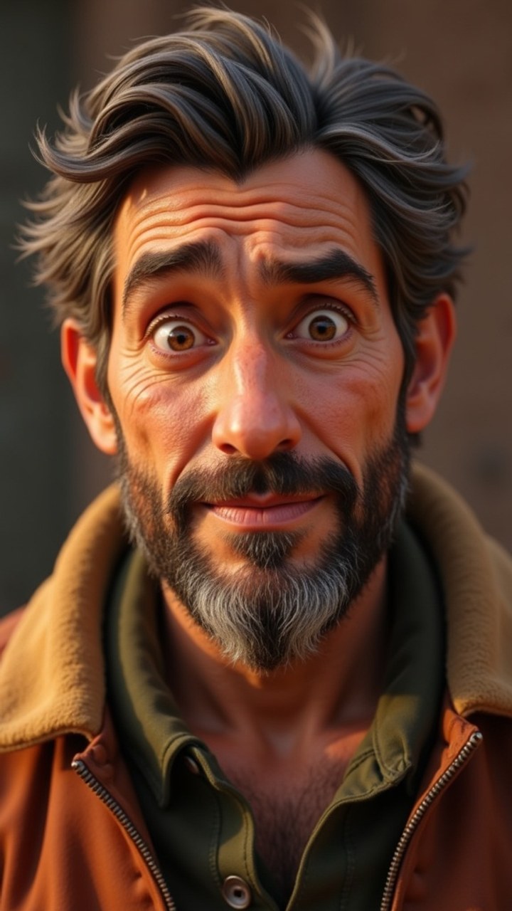The same character rendered in 3D Animation style — generated in StoryboardAI